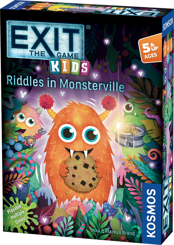 EXIT: The Game: Kids - Riddles in Monsterville (New) - Kosmos 400G