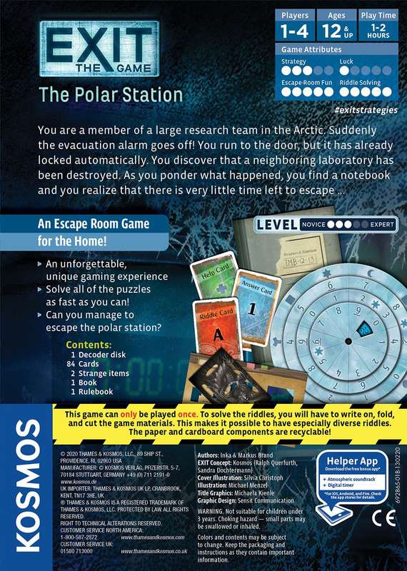 EXIT: The Game - The Polar Station (New) - Kosmos 400G