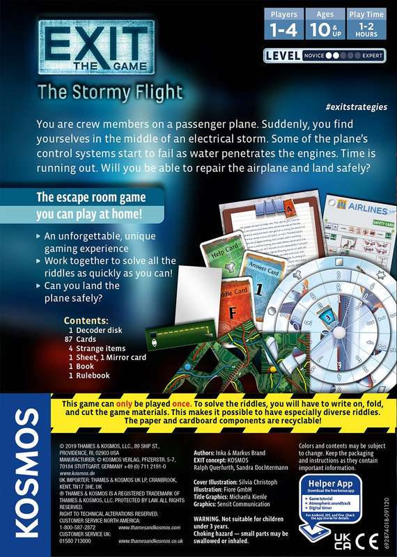EXIT: The Game - The Stormy Flight (New) - Kosmos 400G