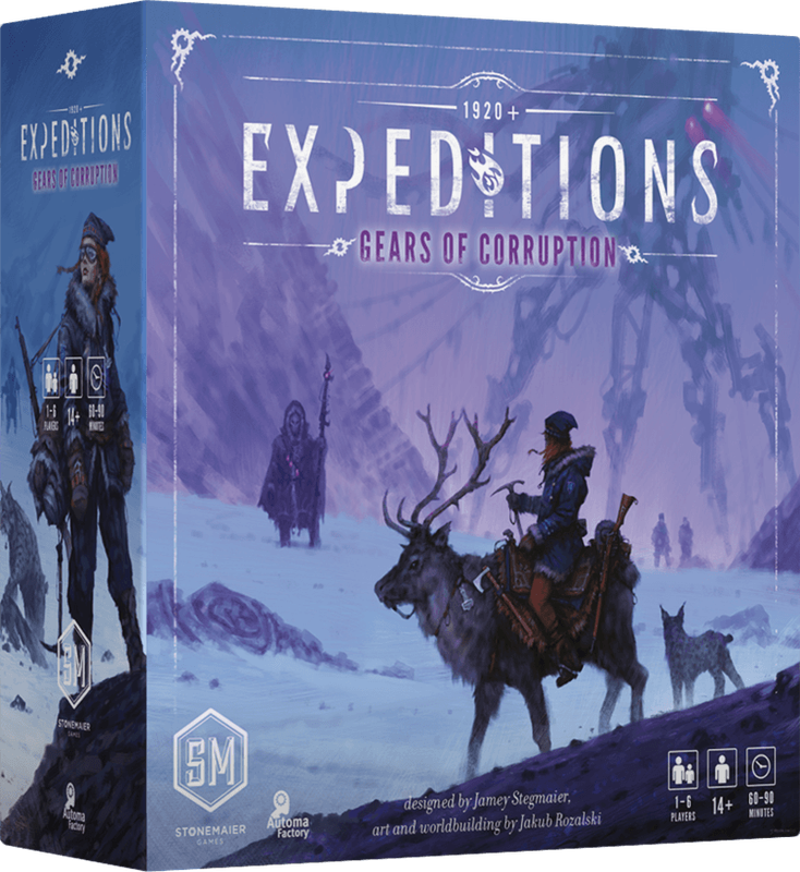 Expeditions: Gears of Corruption Expansion (New) - Stonemaier Games 1200G
