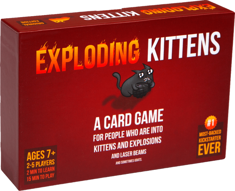 Exploding Kittens - Original Edition (New) - The Oatmeal 400G