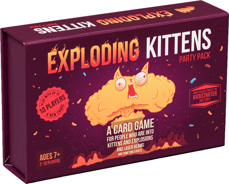 Exploding Kittens - Party Pack (New) - The Oatmeal 400G