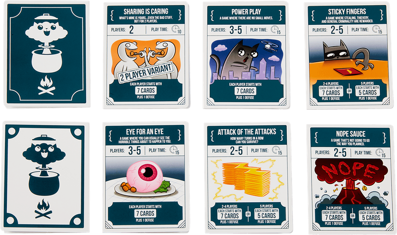 Exploding Kittens: Recipes for Disaster (New) - The Oatmeal 400G