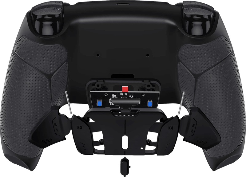 eXtremeRate RISE4 V3 Remap Kit for PS5 Controller BDM-030/040/050 - Black + Rubberized Black