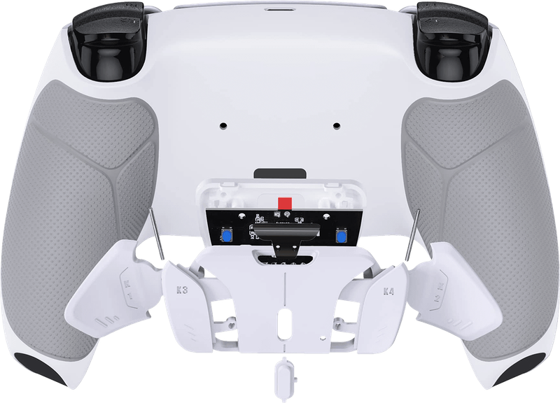 eXtremeRate RISE4 V3 Remap Kit for PS5 Controller BDM-030/040/050 - White + Rubberized Gray