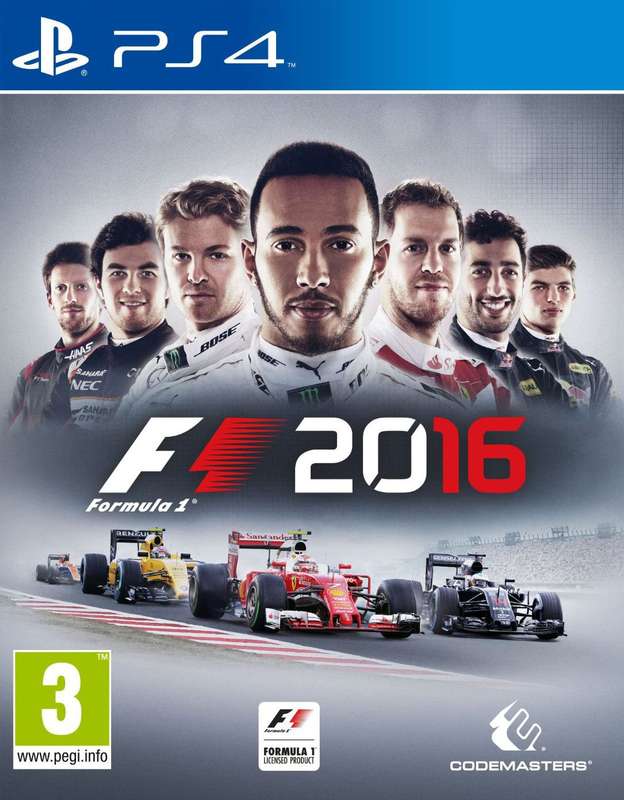 F1 2016 (PS4)(New) - Codemasters 90G