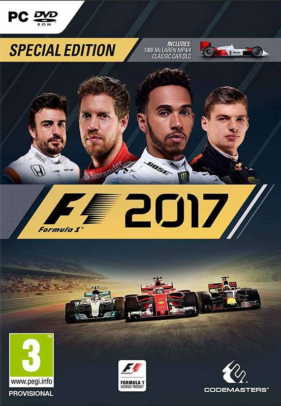 F1 2017 - Special Edition (PC)(New) - Codemasters 130G