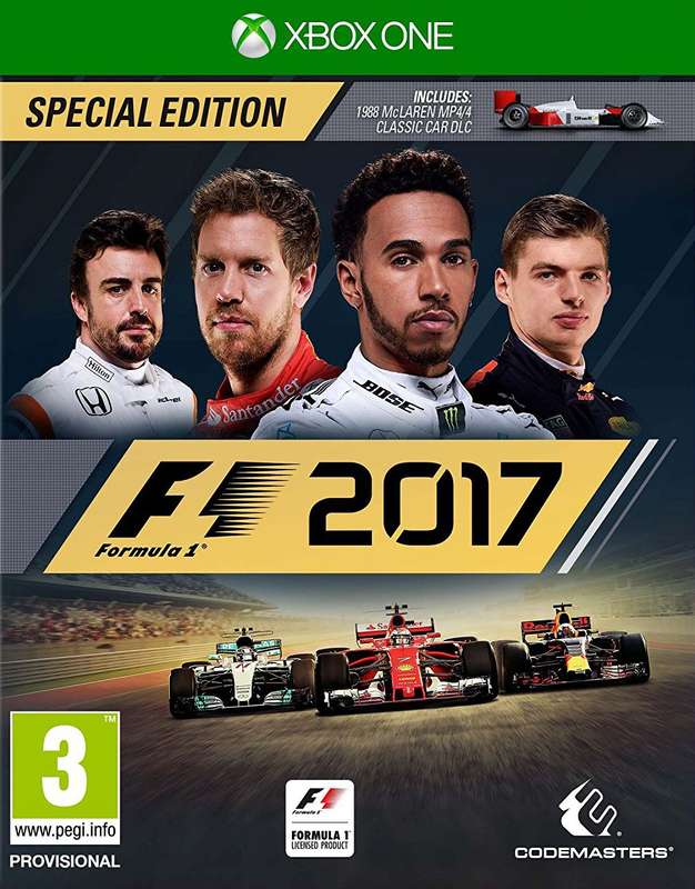 F1 2017 - Special Edition (Xbox One)(New) - Codemasters 90G