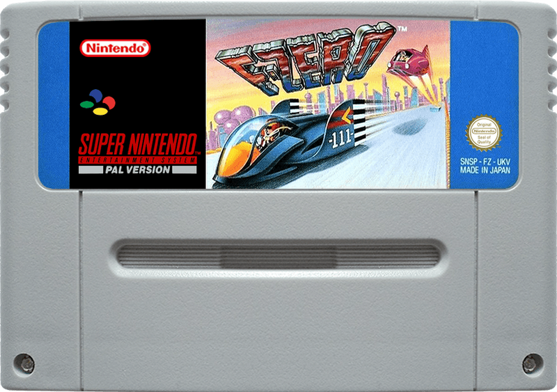 F-Zero (Cart Only)(SNES)(Pwned) - Nintendo 130G
