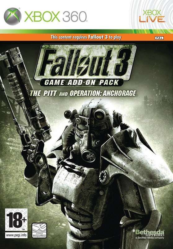 Fallout 3: Game Add-On Pack - The Pitt & Operation: Anchorage (Xbox 360)(Pwned) - Bethesda