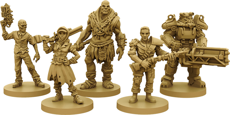 Fallout - The Board Game (New) - Fantasy Flight Games 1000G