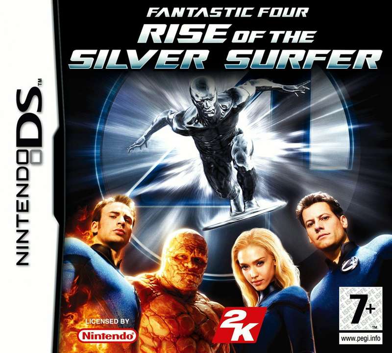 Fantastic Four: Rise of the Silver Surfer (NDS)(Pwned) - 2K Games 110G