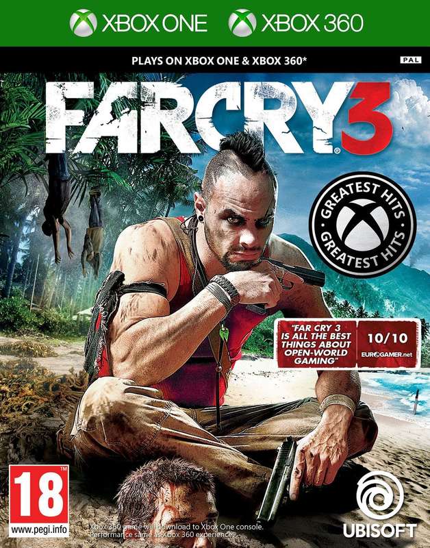 Far Cry 3 - Classics / Greatest Hits (Xbox 360)(New) - Ubisoft 130G