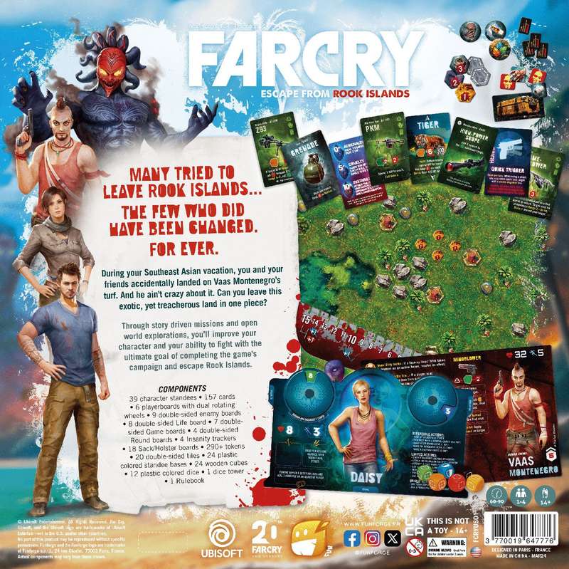 Far Cry: Escape from Rook Islands (New) - Funforge 1500G