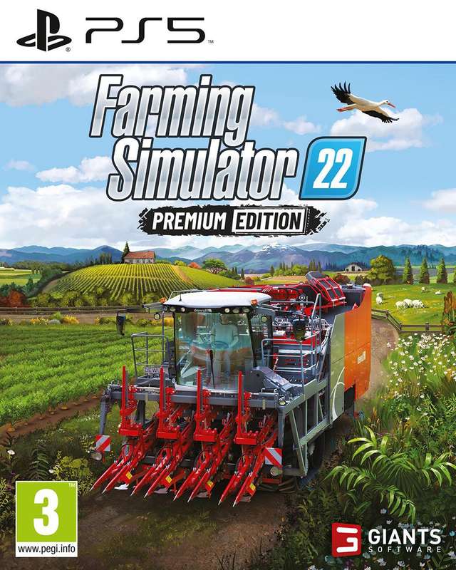 Farming Simulator 22 - Premium Edition (PS5)(New) - Giants Software 90G