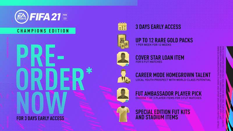 FIFA 21 - Champions Edition *Pre-Order* (PS4)(New) - Electronic Arts / EA Sports 90G
