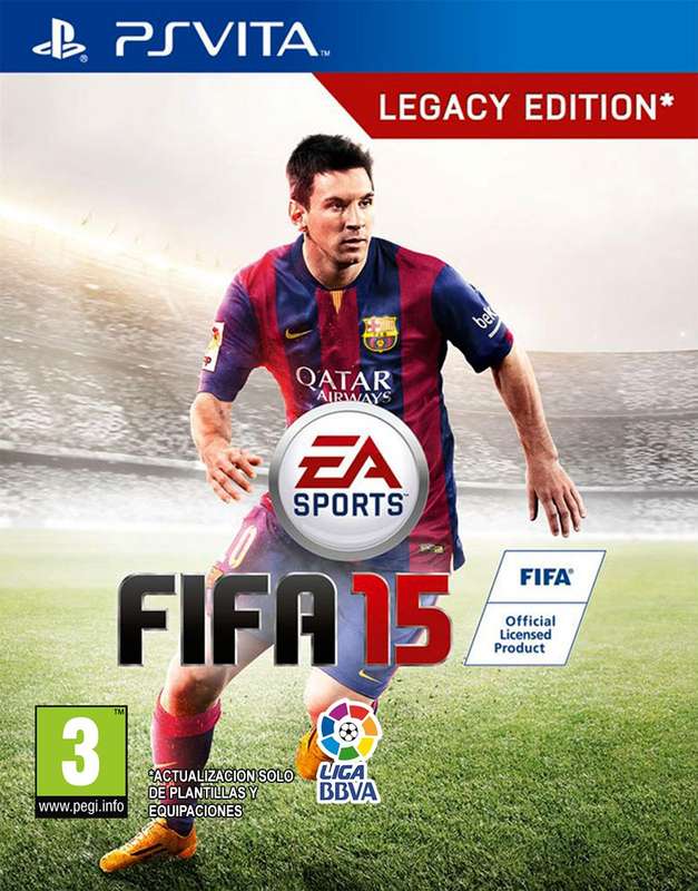 FIFA 15 *Non-English Cover* (PS Vita)(New) - Electronic Arts / EA Sports 60G