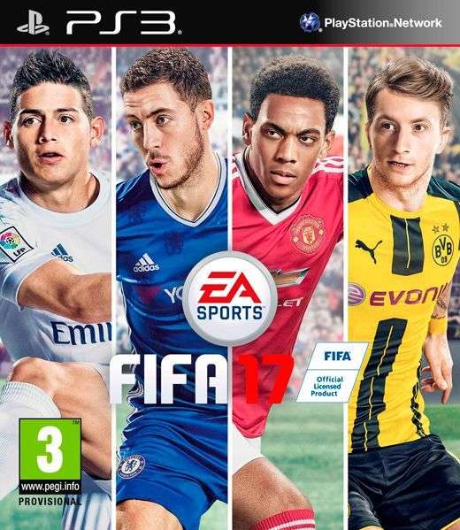 FIFA 17 (PS3)(Pwned) - Electronic Arts / EA Sports 120G