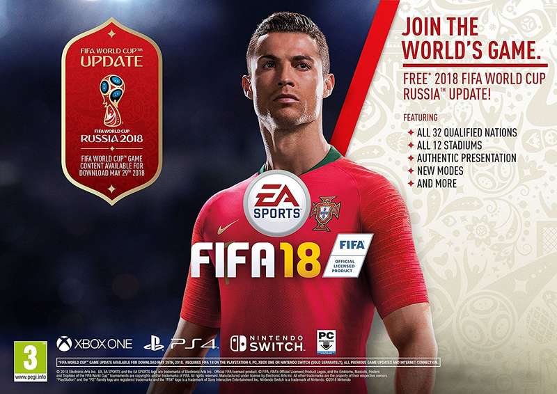 FIFA 18 (Xbox One)(Pwned) - Electronic Arts / EA Sports 120G