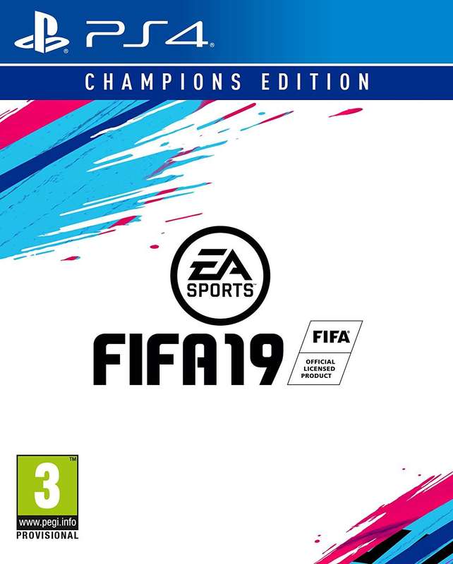 FIFA 19 - Champions Edition (PS4)(New) - Electronic Arts / EA Sports 90G