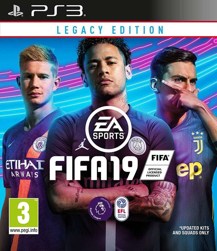 FIFA 19 - Legacy Edition (PS3)(Pwned) - Electronic Arts / EA Sports 120G