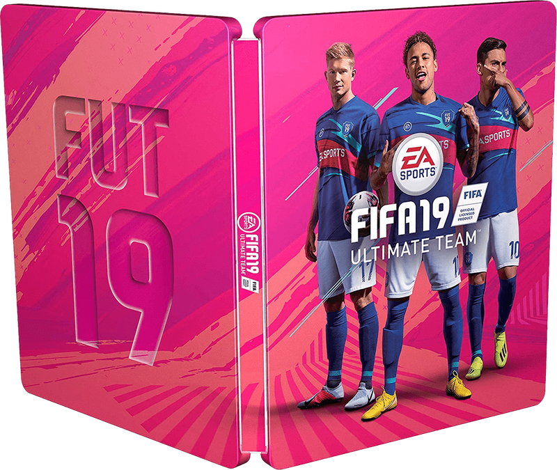 FIFA 19 Limited Steelbook (Game Not Included)(New) - Electronic Arts / EA Sports 90G