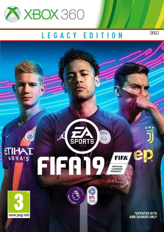 FIFA 19 - Legacy Edition (Xbox 360)(Pwned) - Electronic Arts / EA Sports 130G