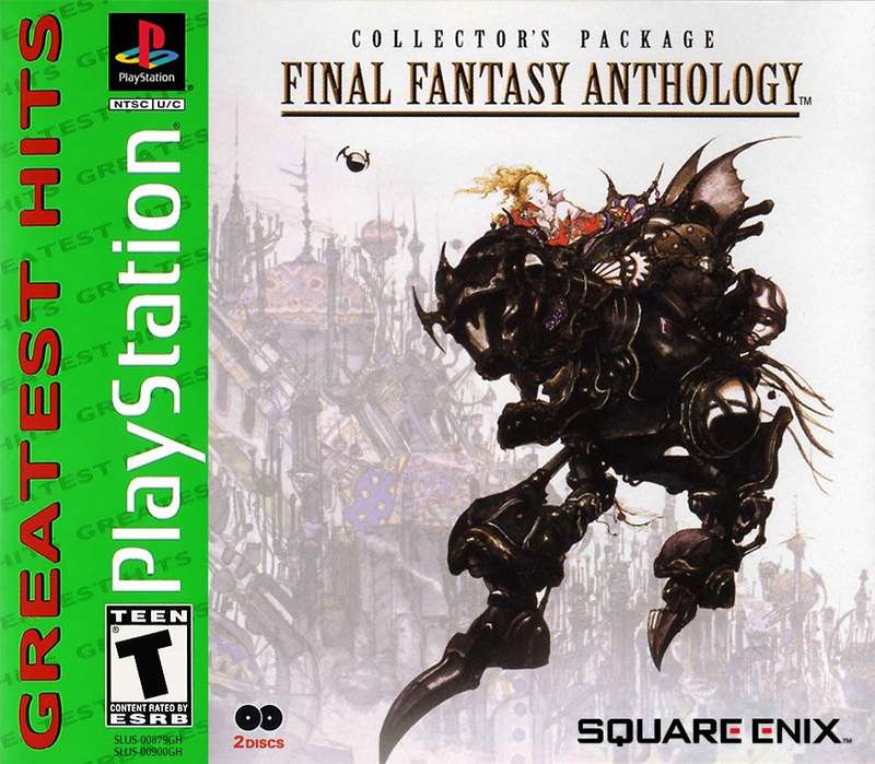 Final Fantasy Anthology - Collector's Package - Greatest Hits (V + VI)(NTSC/U)(PS1)(New) - Square