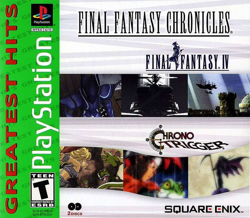 Final Fantasy Chronicles - Greatest Hits (FFIV + Chrono Trigger)(NTSC/U)(PS1)(New) - Square Enix