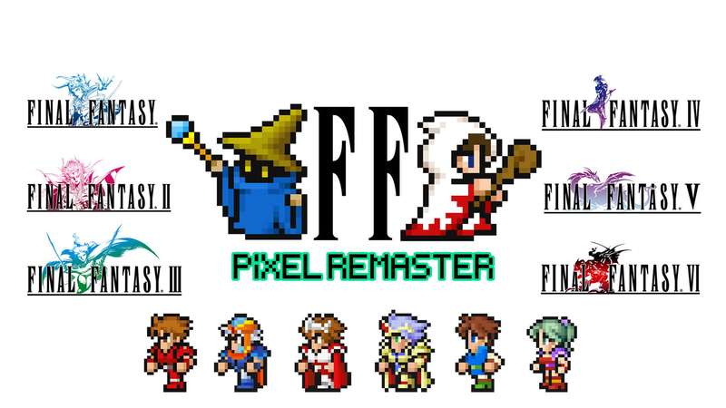 Final Fantasy I-VI Collection - Anniversary Edition (NS / Switch)(New) - Square Enix 100G