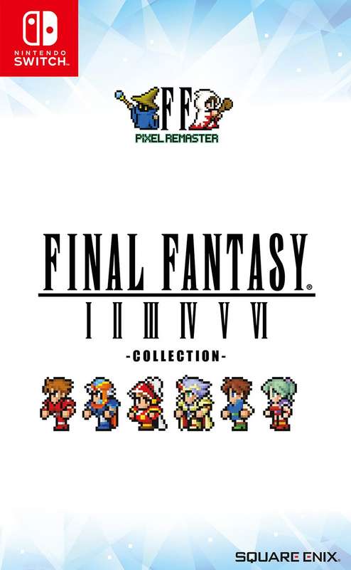 Final Fantasy I-VI Pixel Remaster Collection (NTSC/J)(NS / Switch)(New) - Square Enix 100G