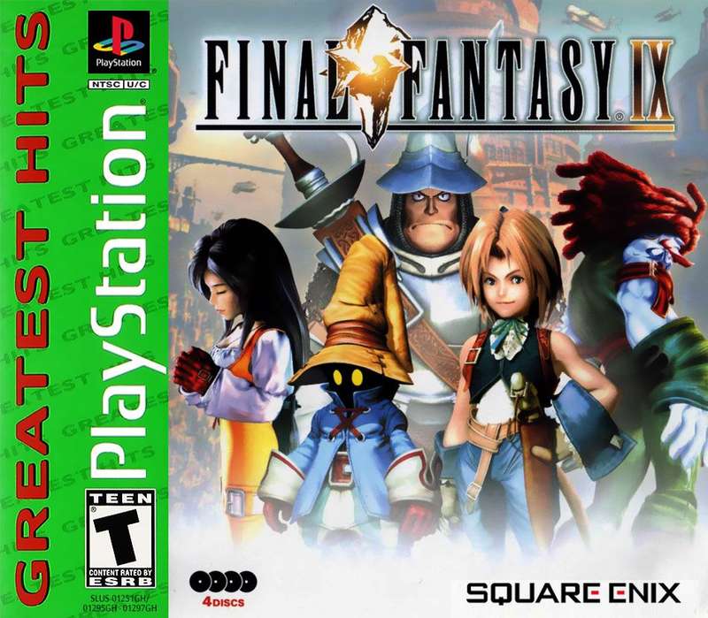 Final Fantasy IX - Greatest Hits (NTSC/U)(PS1)(New) - Square Enix 350G