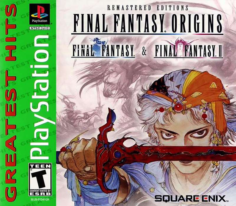 Final Fantasy: Origins - Greatest Hits (I + II)(NTSC/U)(PS1)(New) - Square Enix 350G