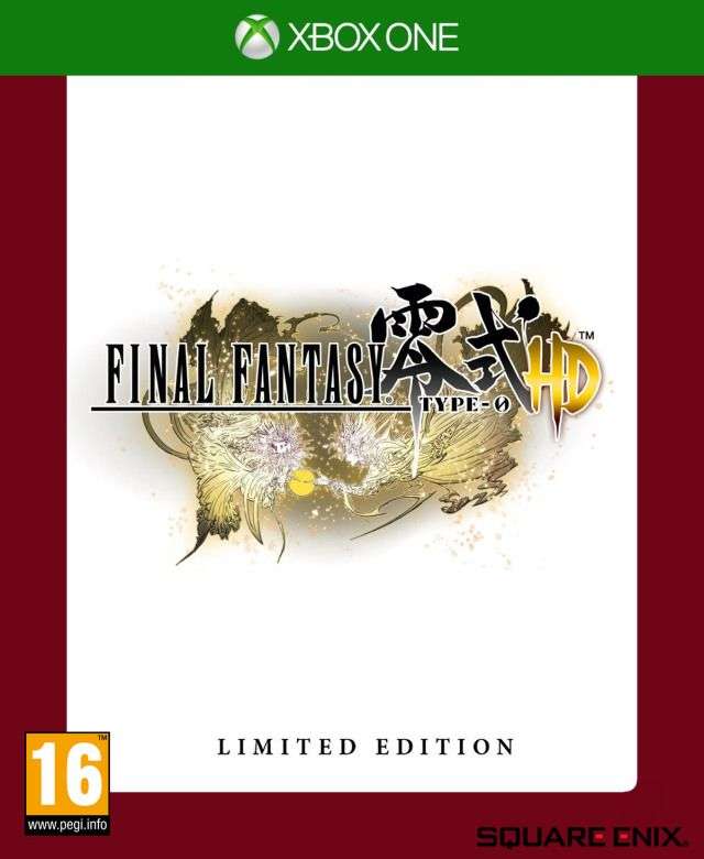 Final Fantasy Type-0 HD - Fr4me Limited Edition (Xbox One)(New) - Square Enix 160G