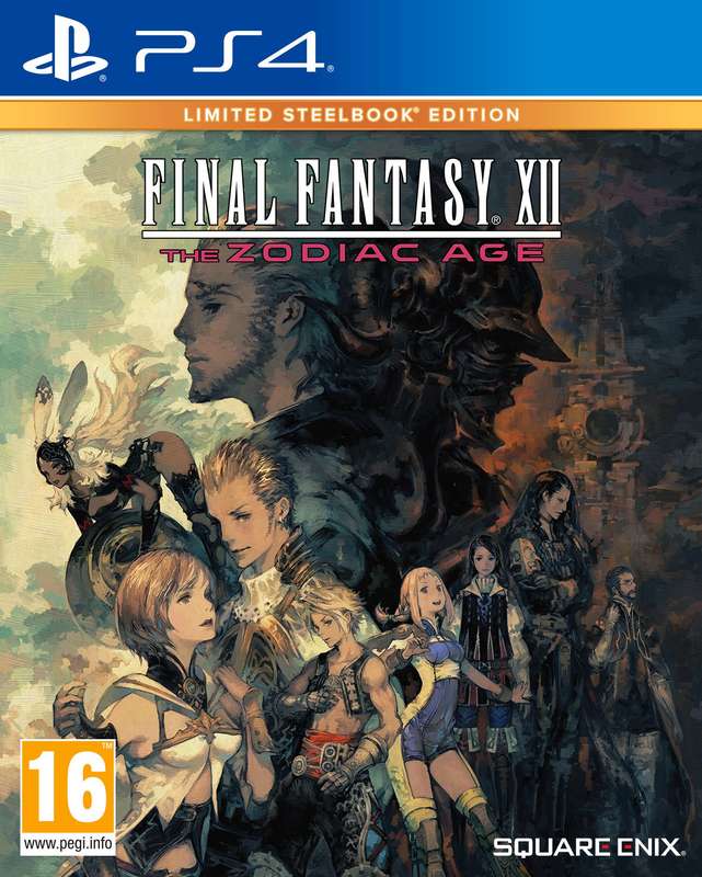 Final Fantasy XII: The Zodiac Age - Limited Steelbook Edition (PS4)(Pwned) - Square Enix 150G