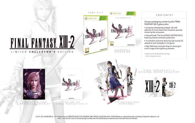 Final Fantasy XIII-2 - Limited Collector's Edition (Xbox 360)(Pwned) - Square Enix 400G