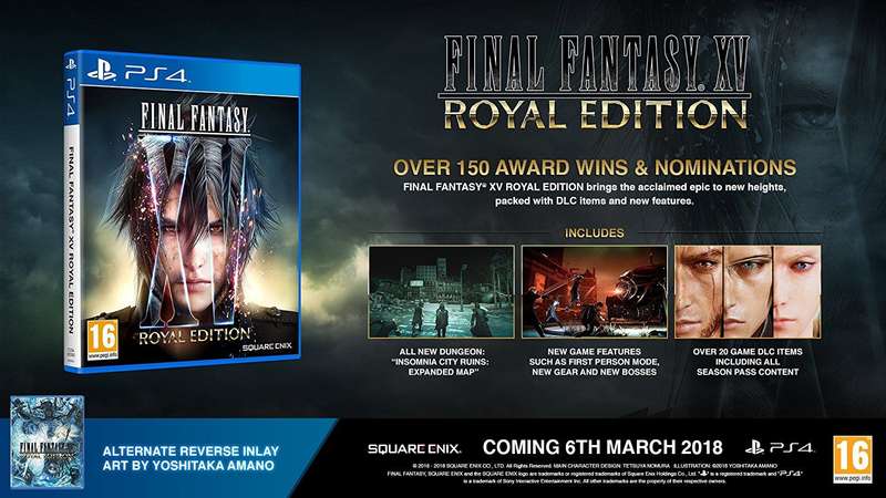 Final Fantasy XV - Royal Edition (PS4)(New) - Square Enix 90G