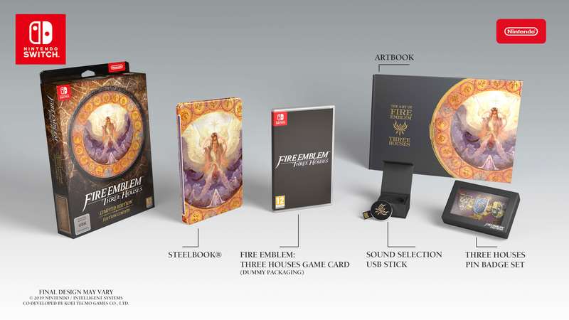 Fire Emblem: Three Houses - Limited Edition (NS / Switch)(New) - Nintendo 2500G