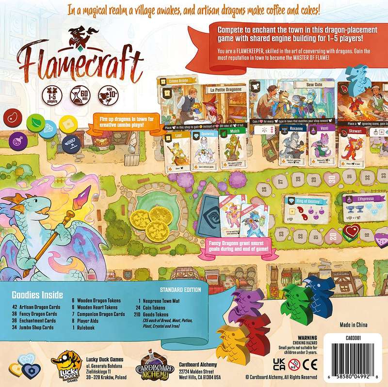 Flamecraft (New) - Lucky Duck Games 1500G