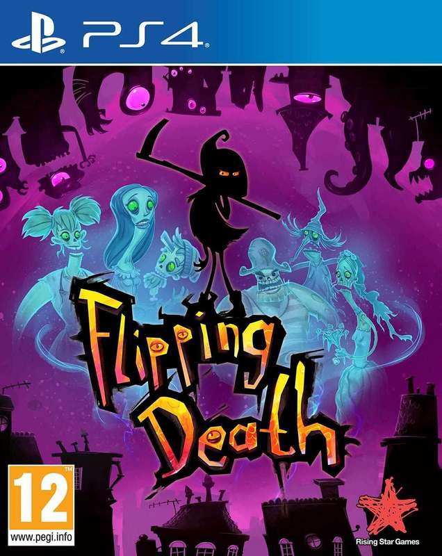 Flipping Death (PS4)(New) - Rising Star Games 90G