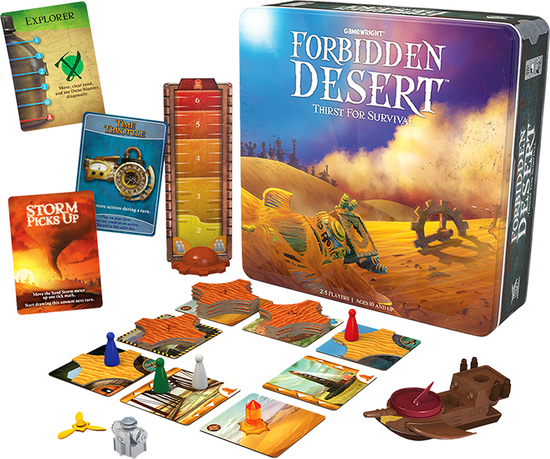 Forbidden Desert (New) - Gamewright 1000G