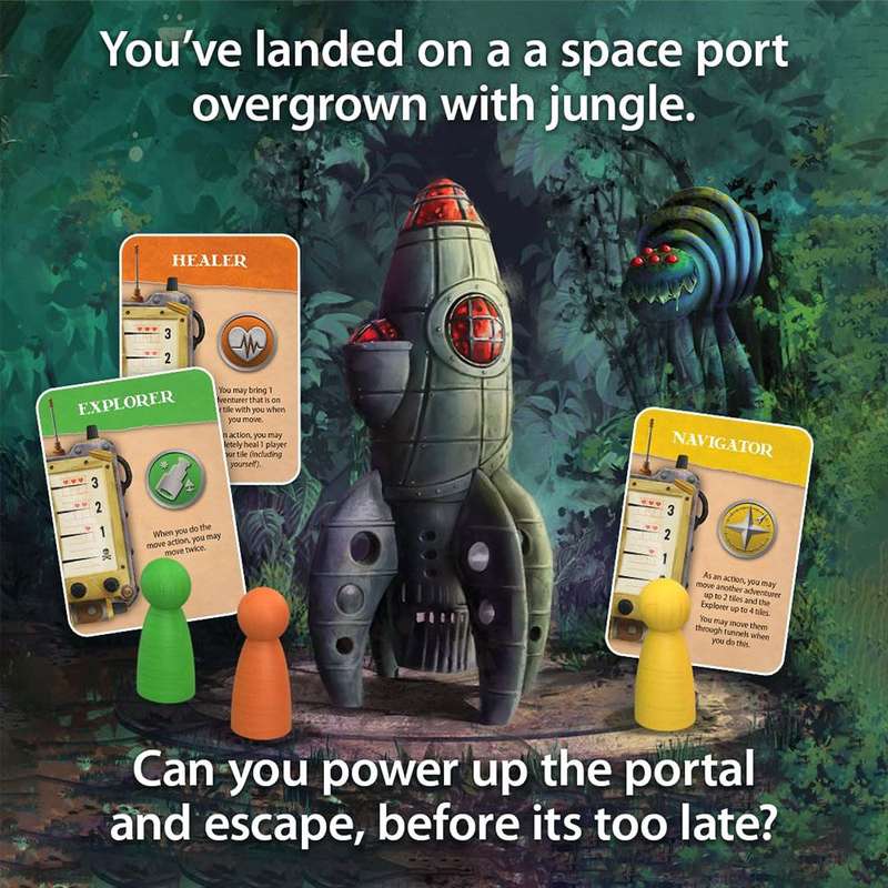 Forbidden Jungle (New) - Gamewright 1000G