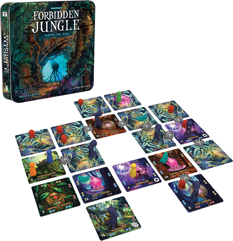 Forbidden Jungle (New) - Gamewright 1000G