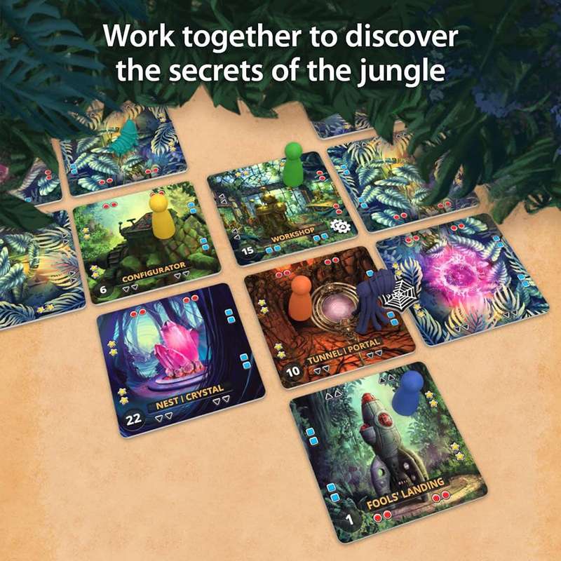 Forbidden Jungle (New) - Gamewright 1000G