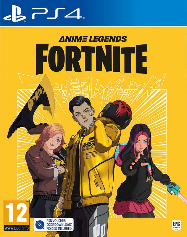 Fortnite: Anime Legends [Digital Code](PS4) - Epic Games