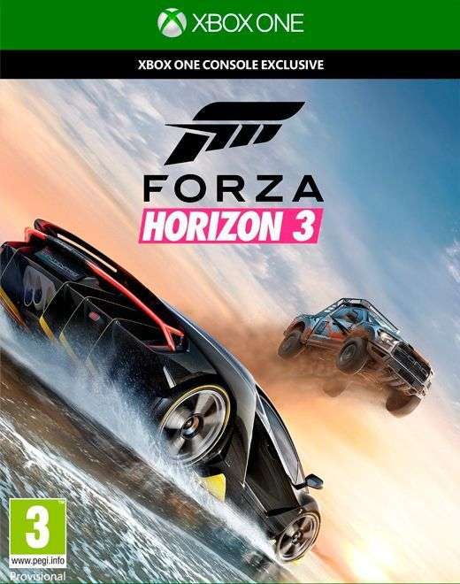 Forza Horizon 3 (Xbox One)(Pwned) - Microsoft / Xbox Game Studios 120G