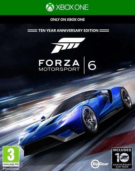 Forza Motorsport 6 (Xbox One)(Pwned) - Microsoft / Xbox Game Studios 120G