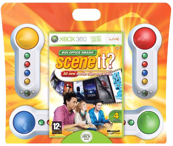 Scene It?: Box Office Smash incl. 4 Buzzers (Xbox 360)(Pwned) - Microsoft / Xbox Game Studios 130G