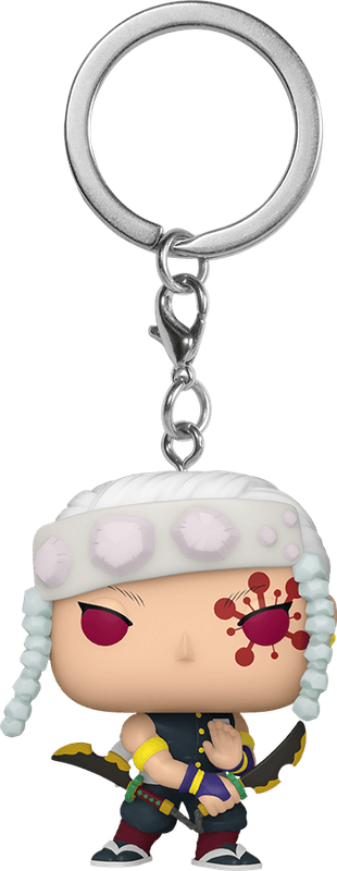 Funko Pocket Pop! Animation: Demon Slayer - Tengen Uzui with Nichirin Cleavers Vinyl Figure