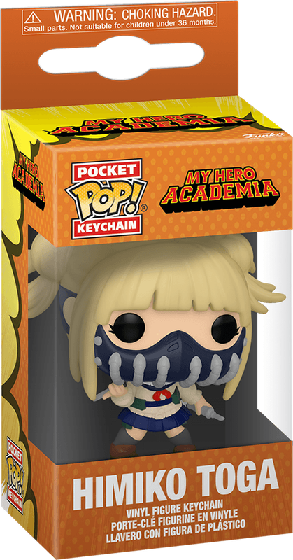 Funko Pocket Pop! Animation: My Hero Academia - Himiko Toga wearing Mask Vinyl Figure Keychain